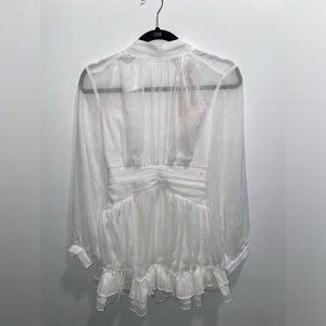 NWT Hello Molly white mini dress